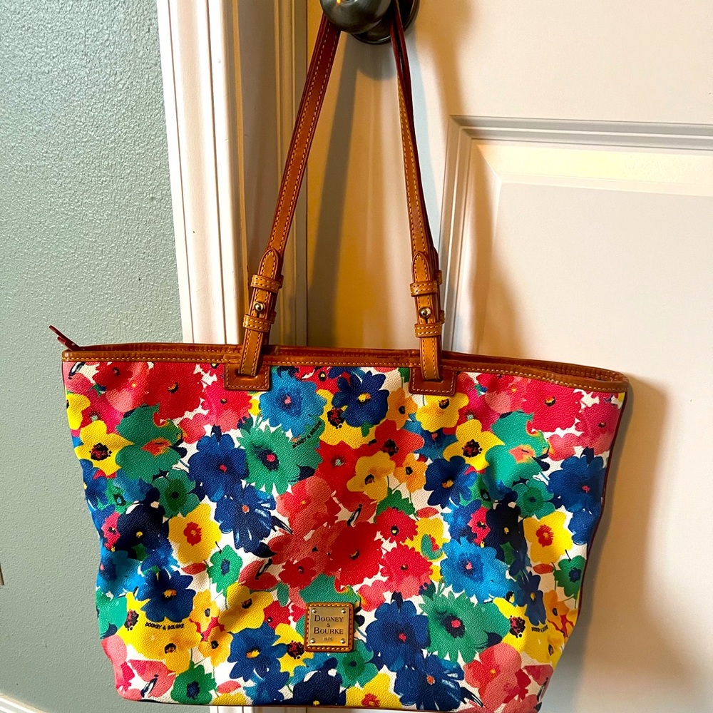 Dooney & Burke watercolor purse